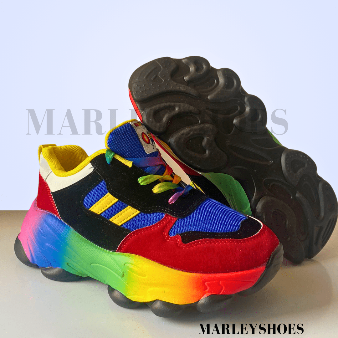 Comfortable Arch Support Colorful Shoes