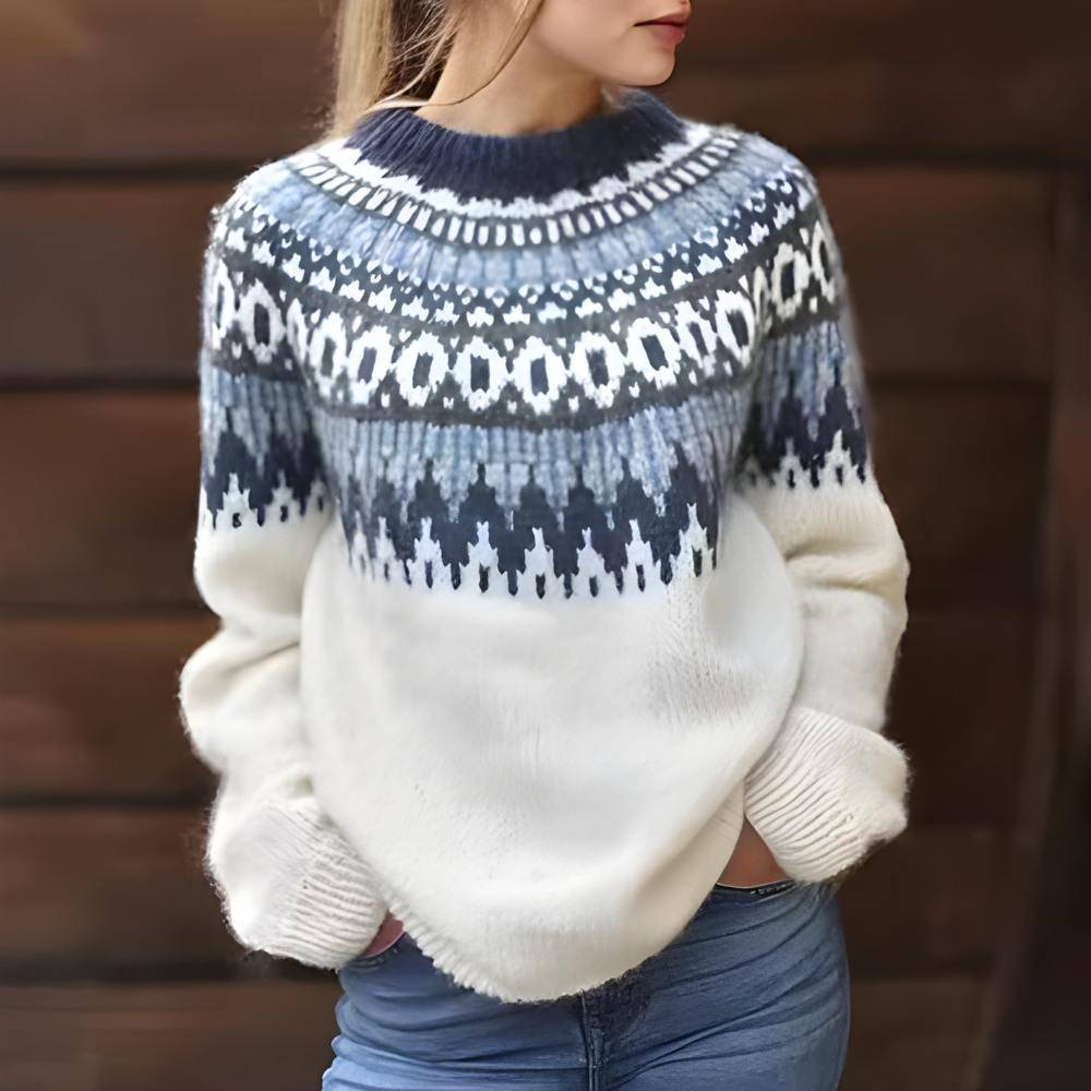 Cozy Cable Knit Winter Sweater