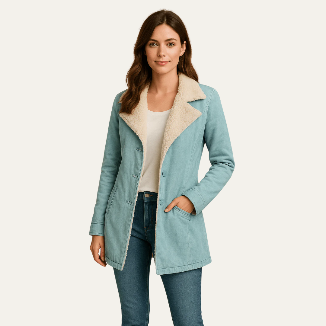 Women's Fleece Lined Warm Winter Coat