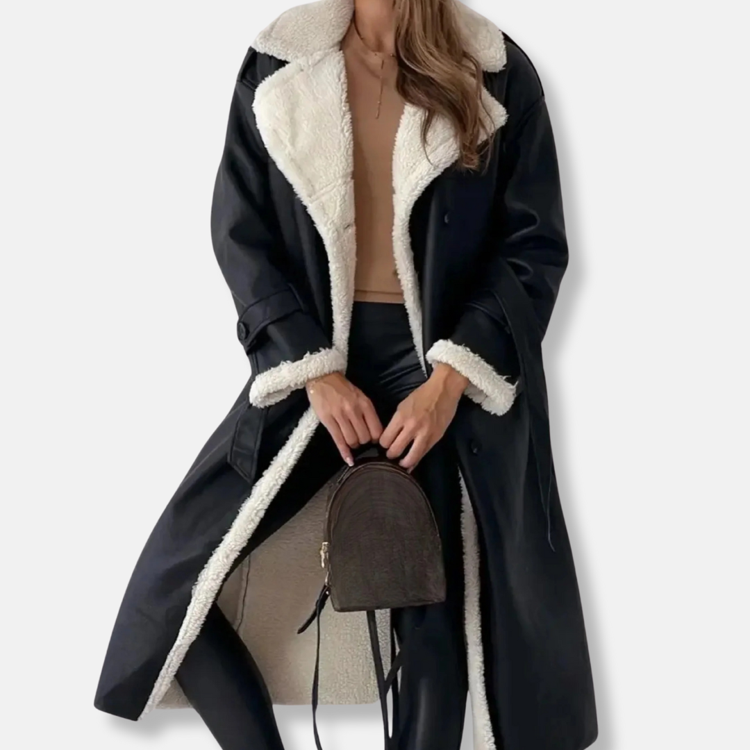 Warm Oversized Women's Long Winter Coat