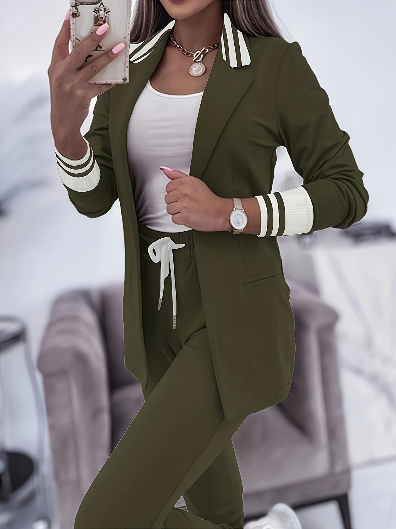 Classic 2pc Business Suit for Ladies