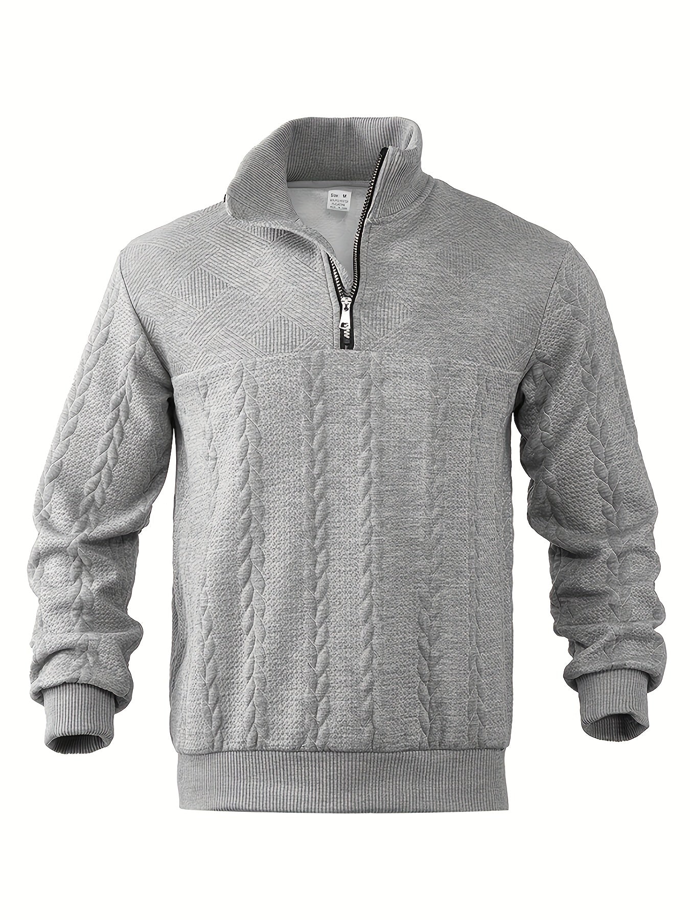 Cozy Zip Up Men's Fleece Sweater