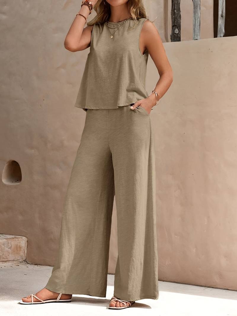 Comfy Ladies Pajama Bottoms Sleep Set
