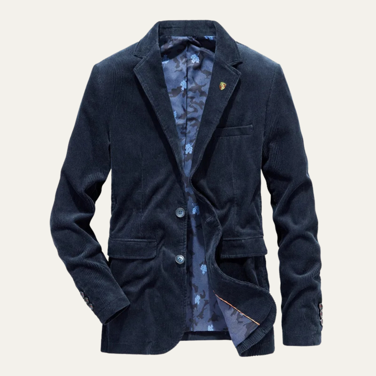 Classic Mens Corduroy Blazer Jacket