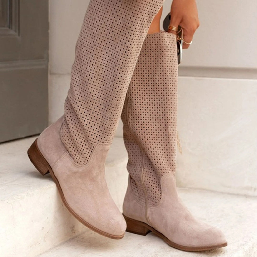 Women's Comfortable Block Heel Ankle Boots