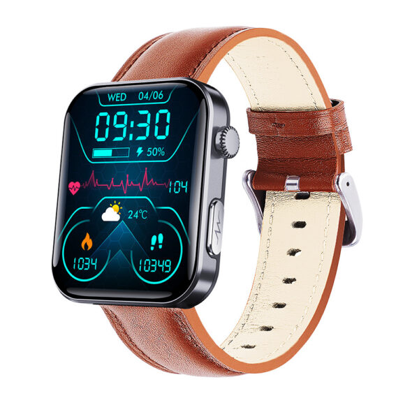 GT5 Pro Max Blood Glucose Watch With BP+HRV+ECG(EKG)+SOS+Stress+Sleep Monitoring