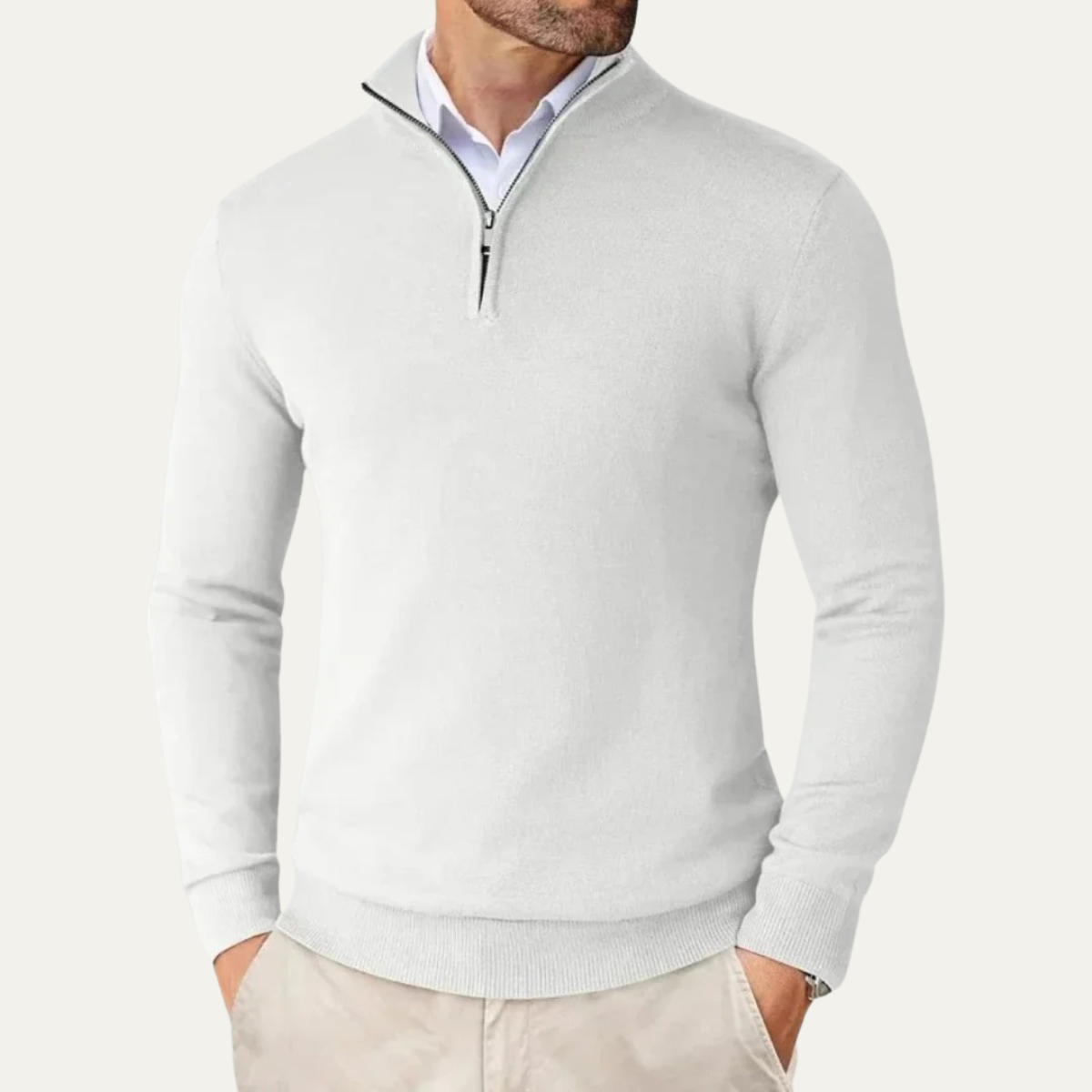 Men's Classic Crew Neck Casual Sweater