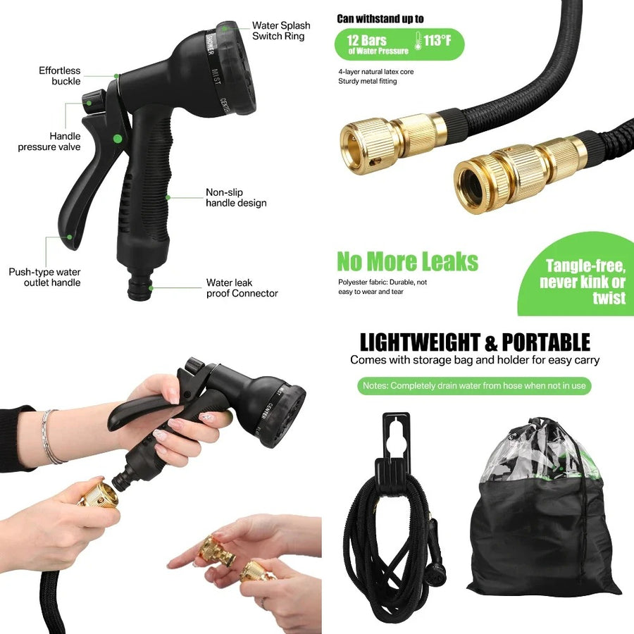 Expandable Garden Water Hose