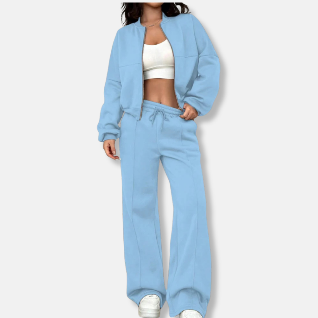 Casual 2-Piece Tracksuit Set