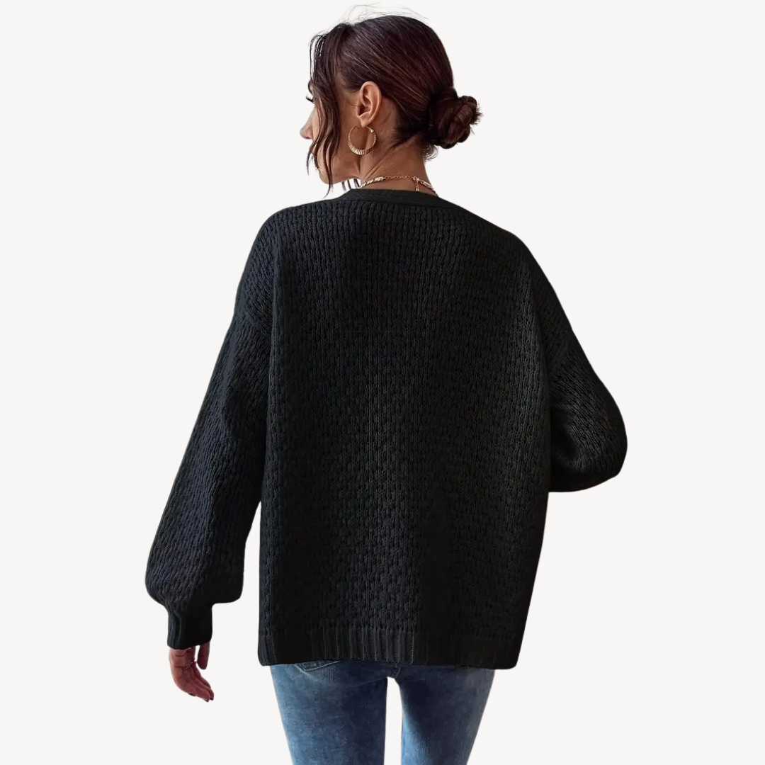 Pretty Lace Knit Cardigan for Ladies