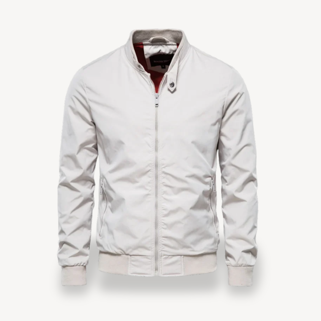 Relaxed Fit Mens Bomber Coat