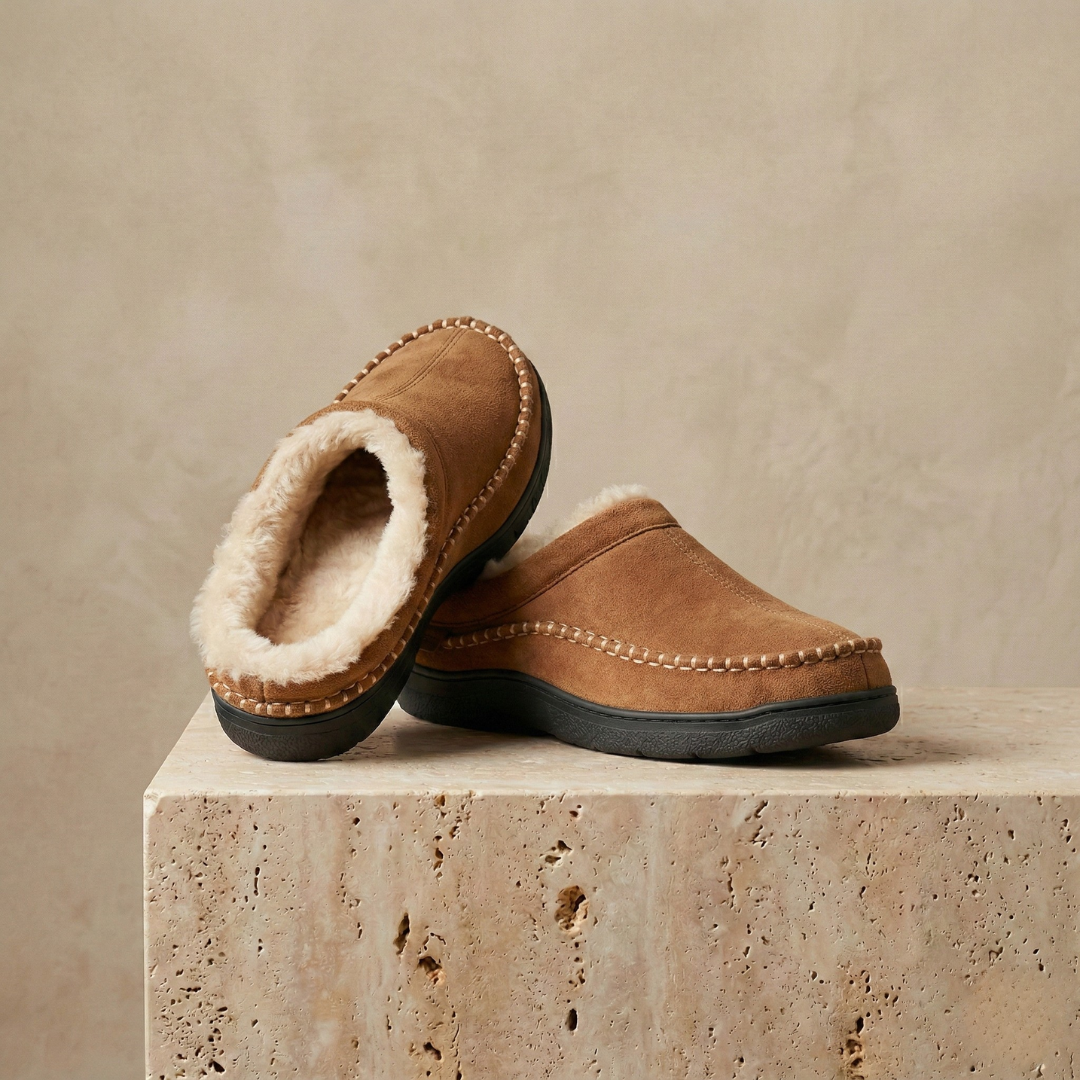 Comfortable Fuzzy Slide Slippers