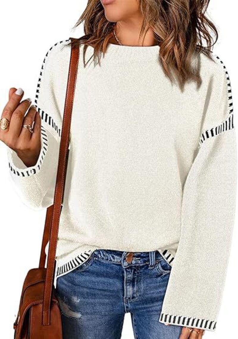 Cozy Bright Crew Neck Sweater