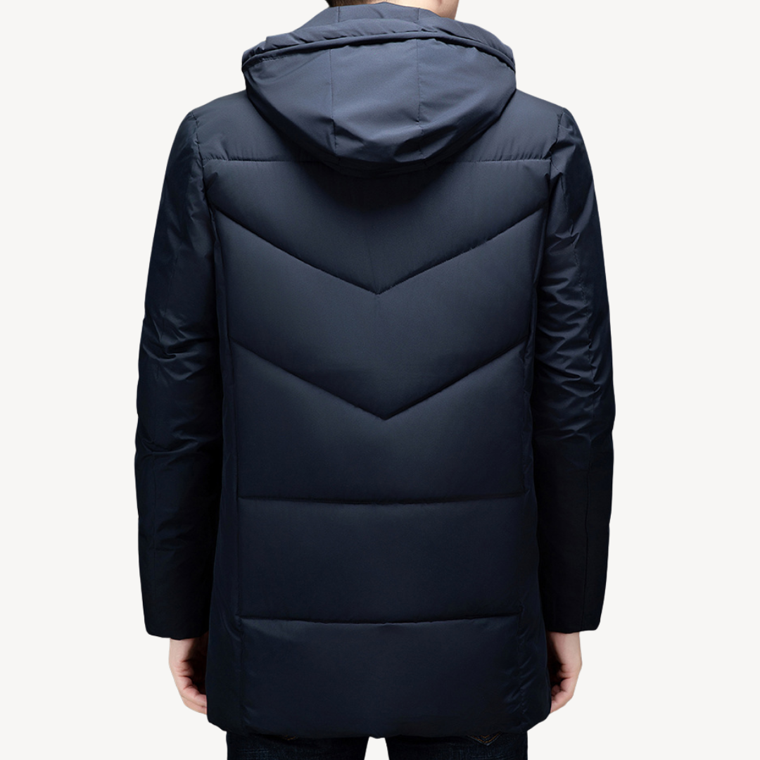 Warm Waterproof Hooded Mens Winter Coat