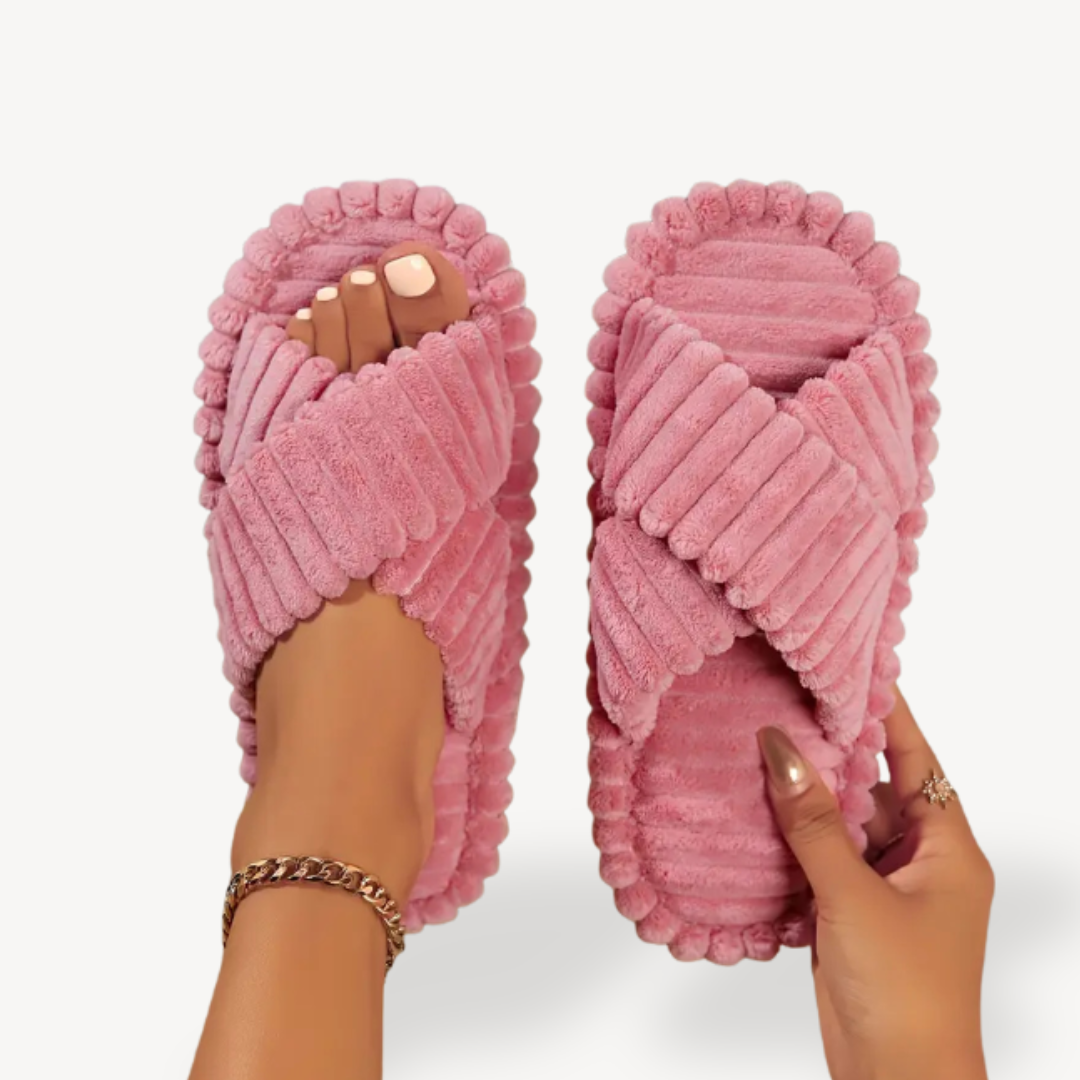 Plush Velvet Indoor Slipper Shoes
