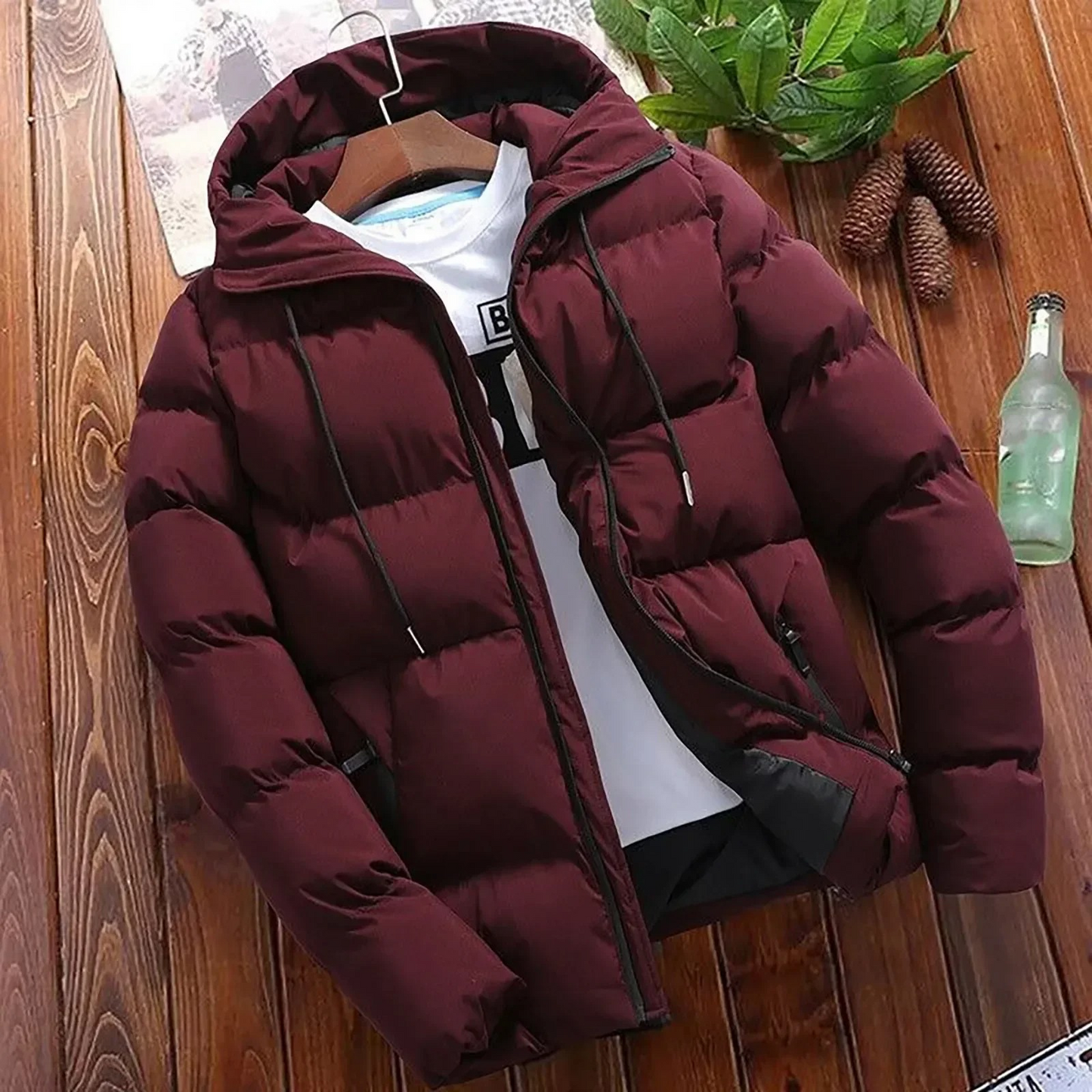 Insulated Waterproof Men's Parka Jacket Coat