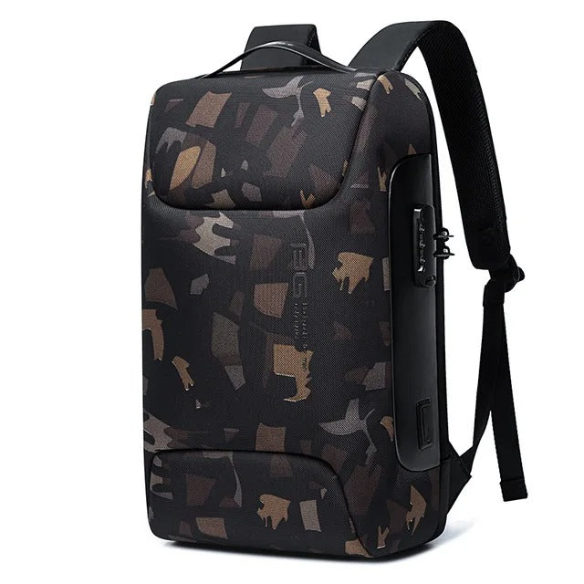 Durable Notebook Rucksack 15.6in Water Resistant Commuter Bag