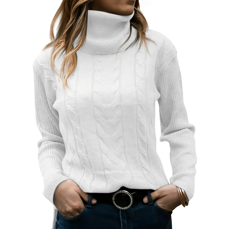 Comfortable Ladies' Traditional Crew Neck Jumper