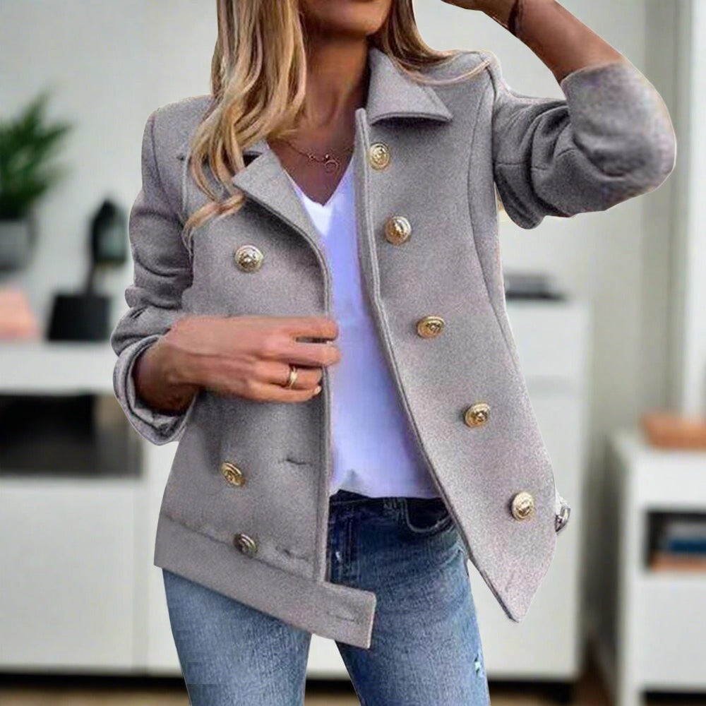 Timeless Simple Women's One Button Jacket