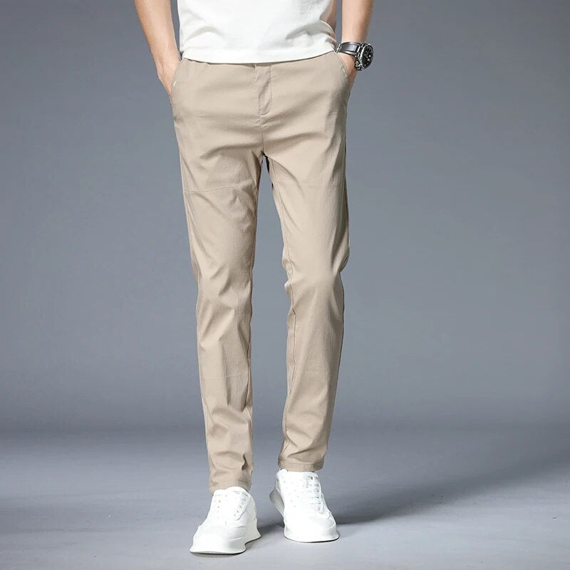 Relaxed Fit Soft Chino Pants