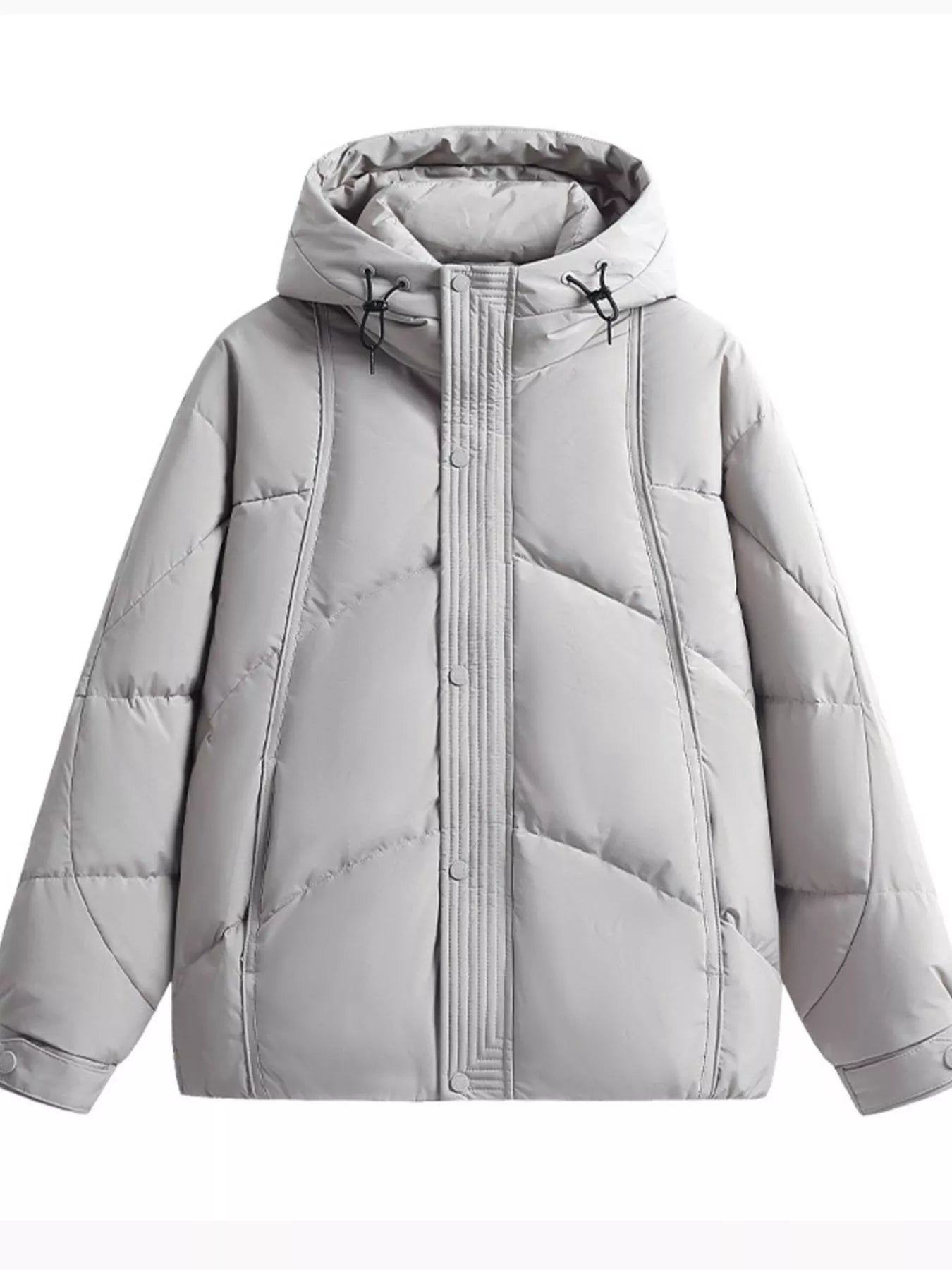 Big Mens Insulated Heavy Down Parka Coat