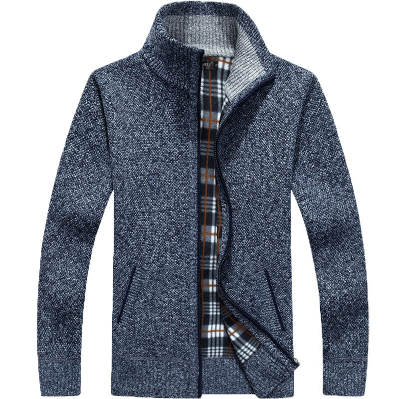 Warm Men's Full Zip Fleece Jacket