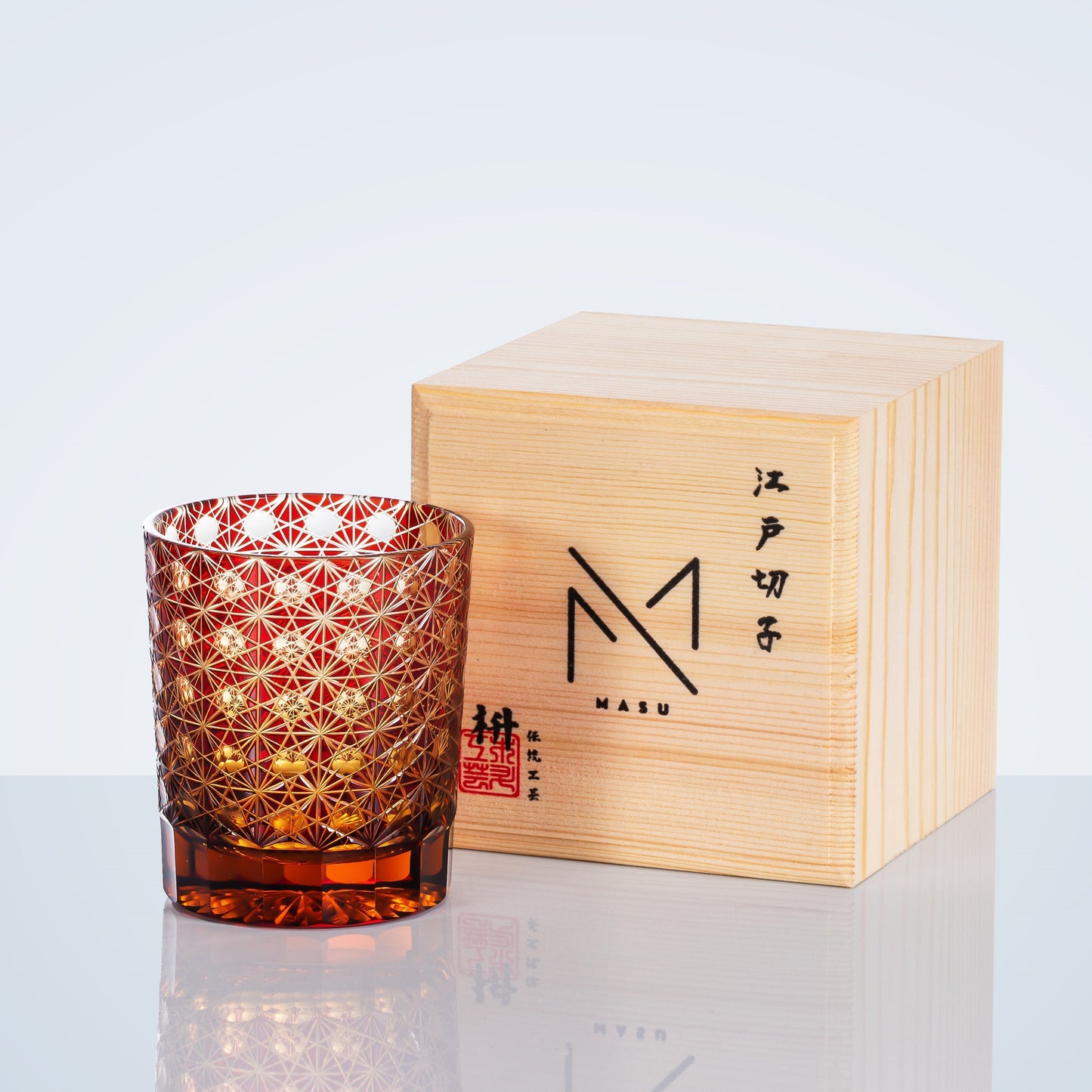 Premium Crafted Whiskey Glass Set with Gift Box