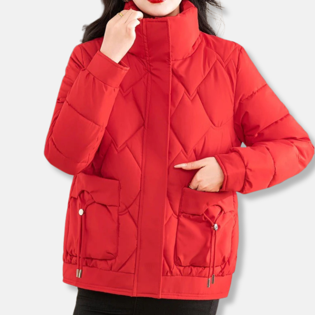 Soft Pink Down Filled Coat