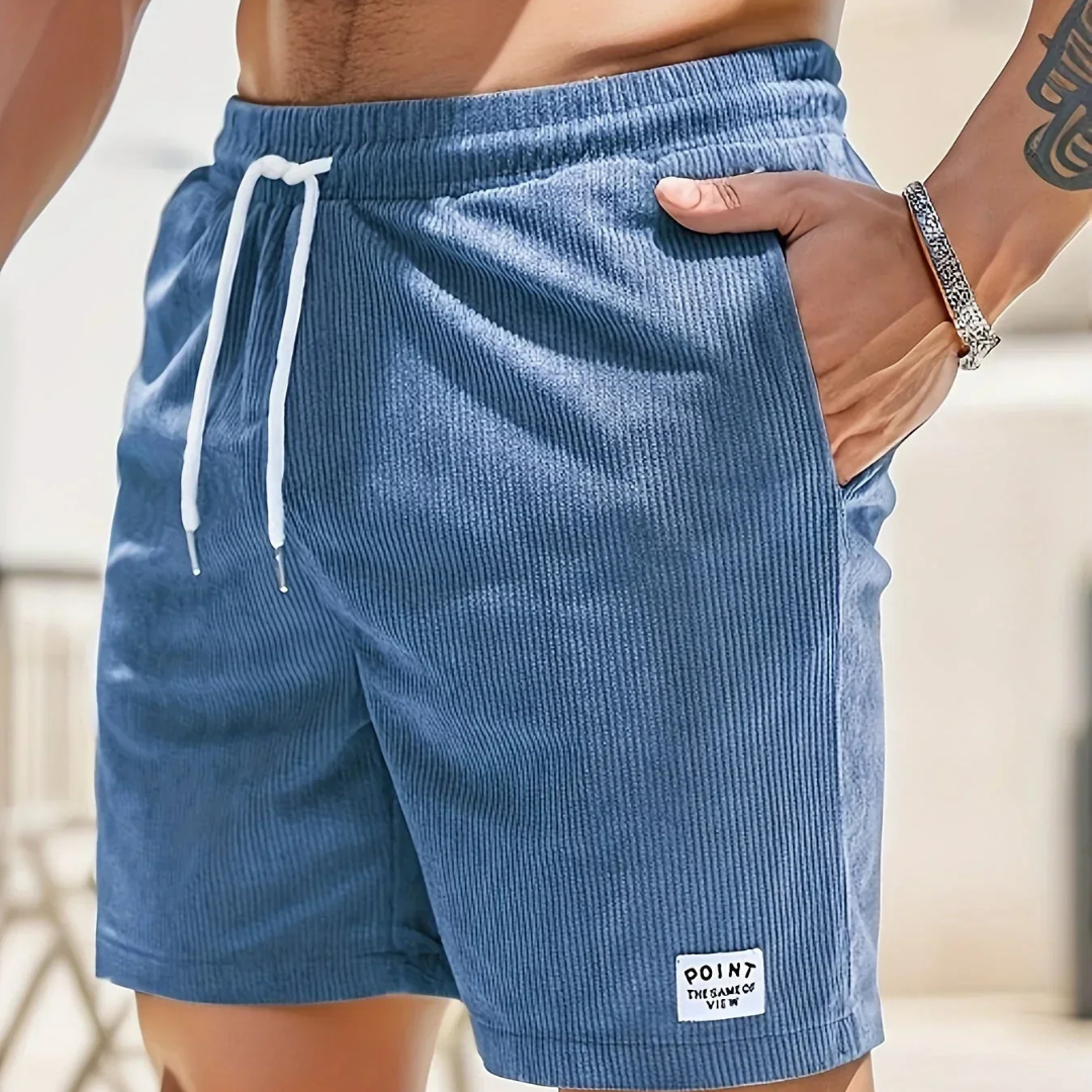 Men's Comfortable Stretch Corduroy Shorts