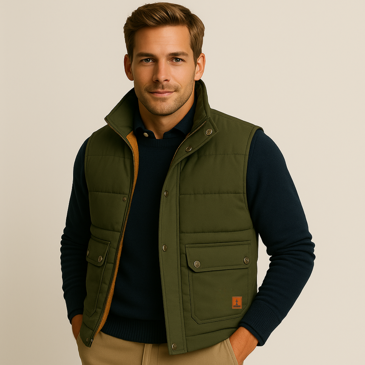 Thermal Insulated Men's Fleece Gilet Jacket