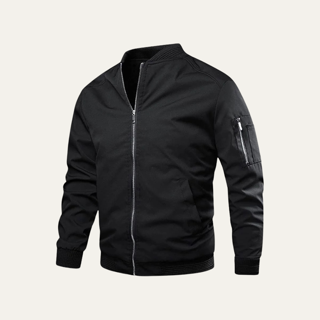 Men's Vintage Style Bomber Jacket