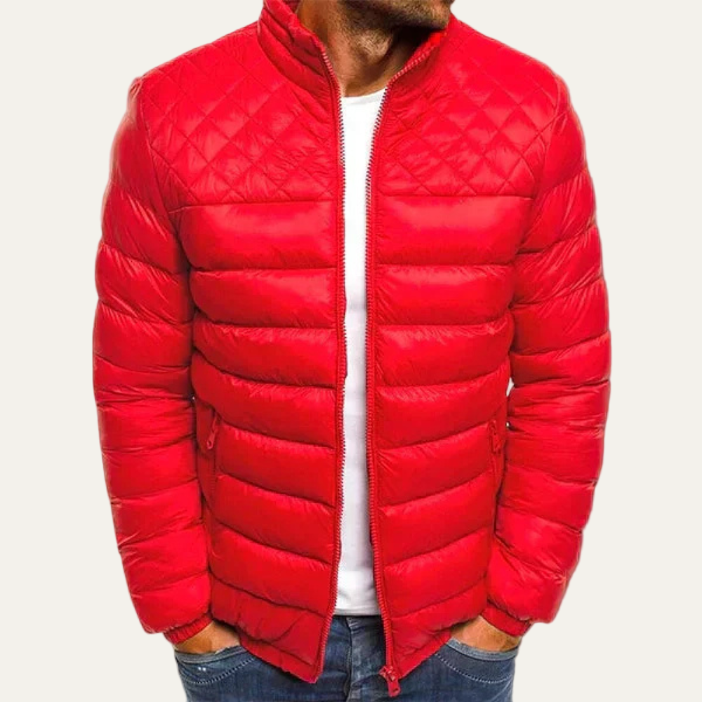 Warm Insulated Puffer Coat for Men