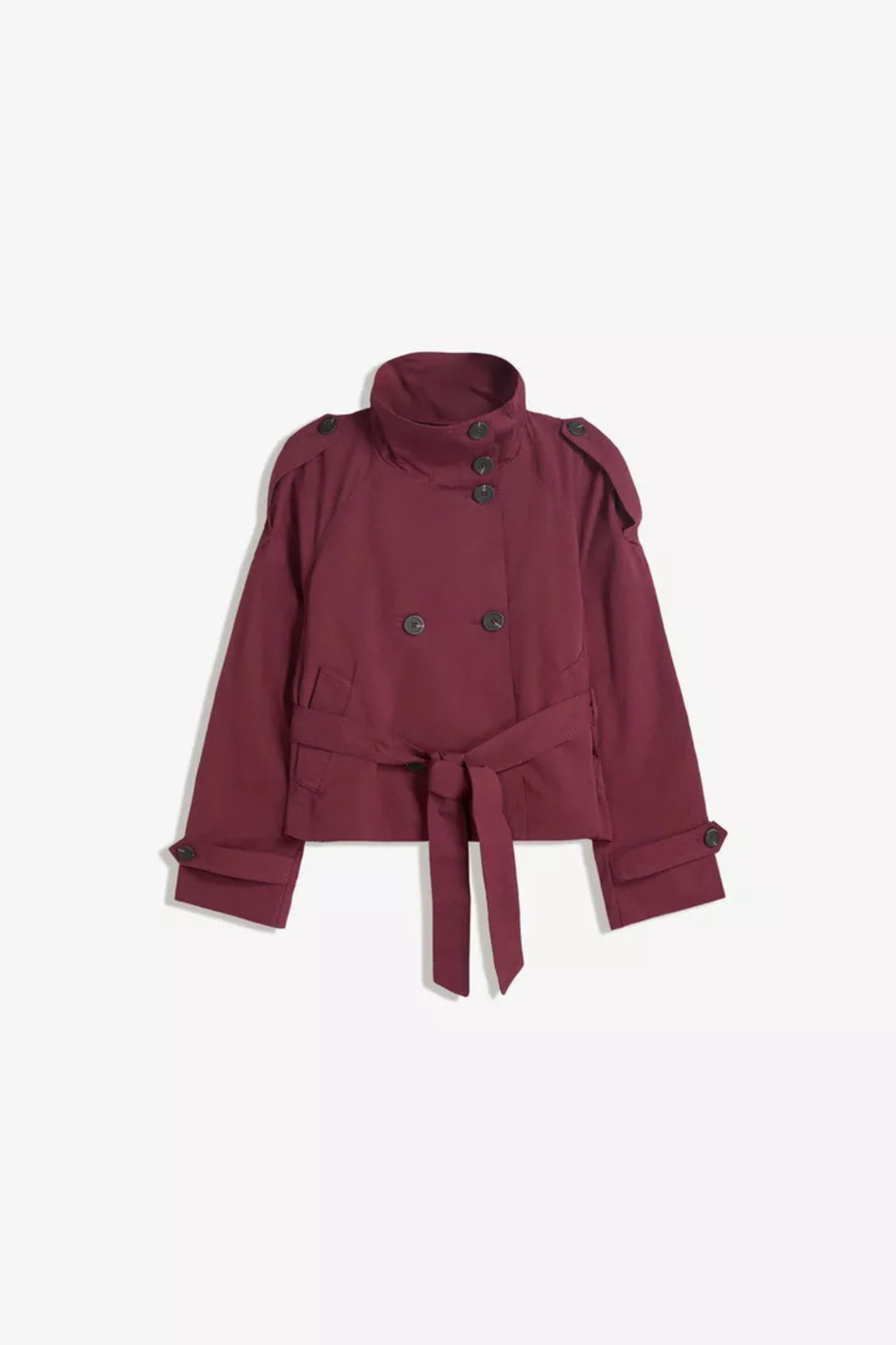 Timeless Belted Double Button Trench Coat