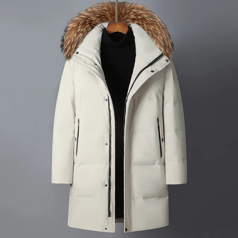 Insulated Waterproof Jacket with Faux Fur Trim Hood
