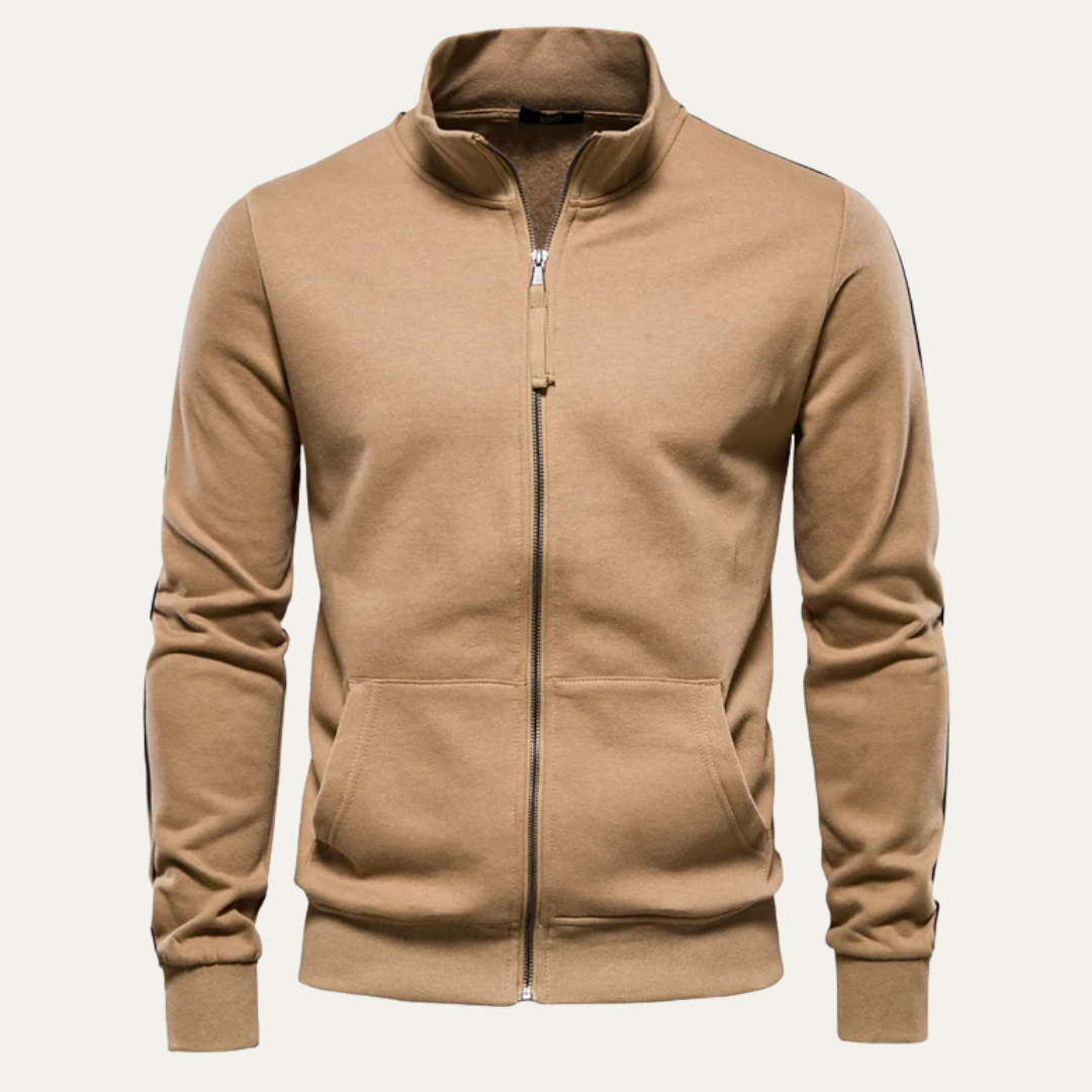 Men's Water Repellent Full Zip Sports Jacket