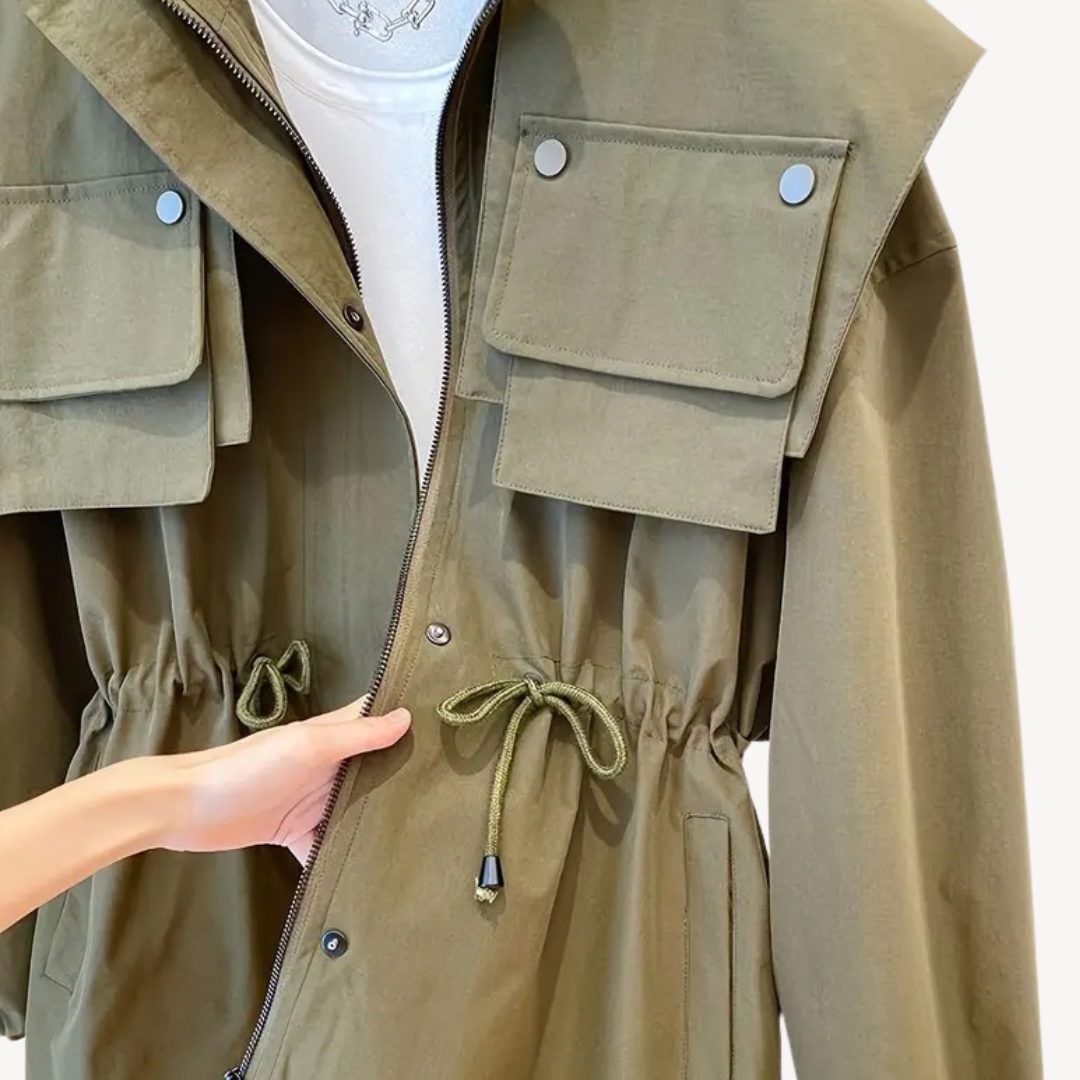 Practical Everyday Parka for Ladies with Pockets