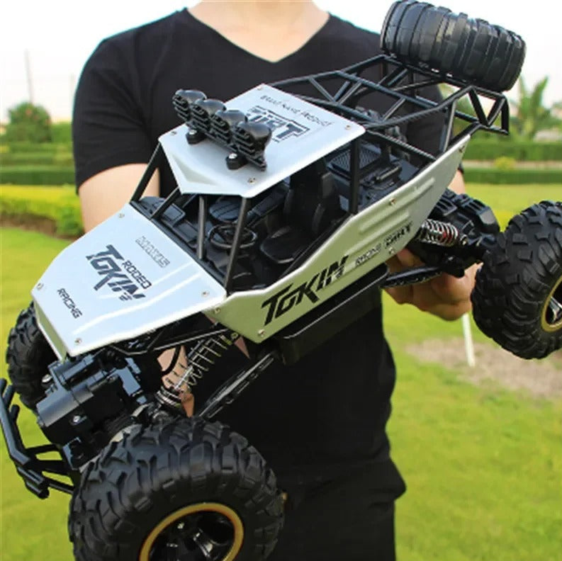 Rugged 4x4 RC Truck with Big Tires