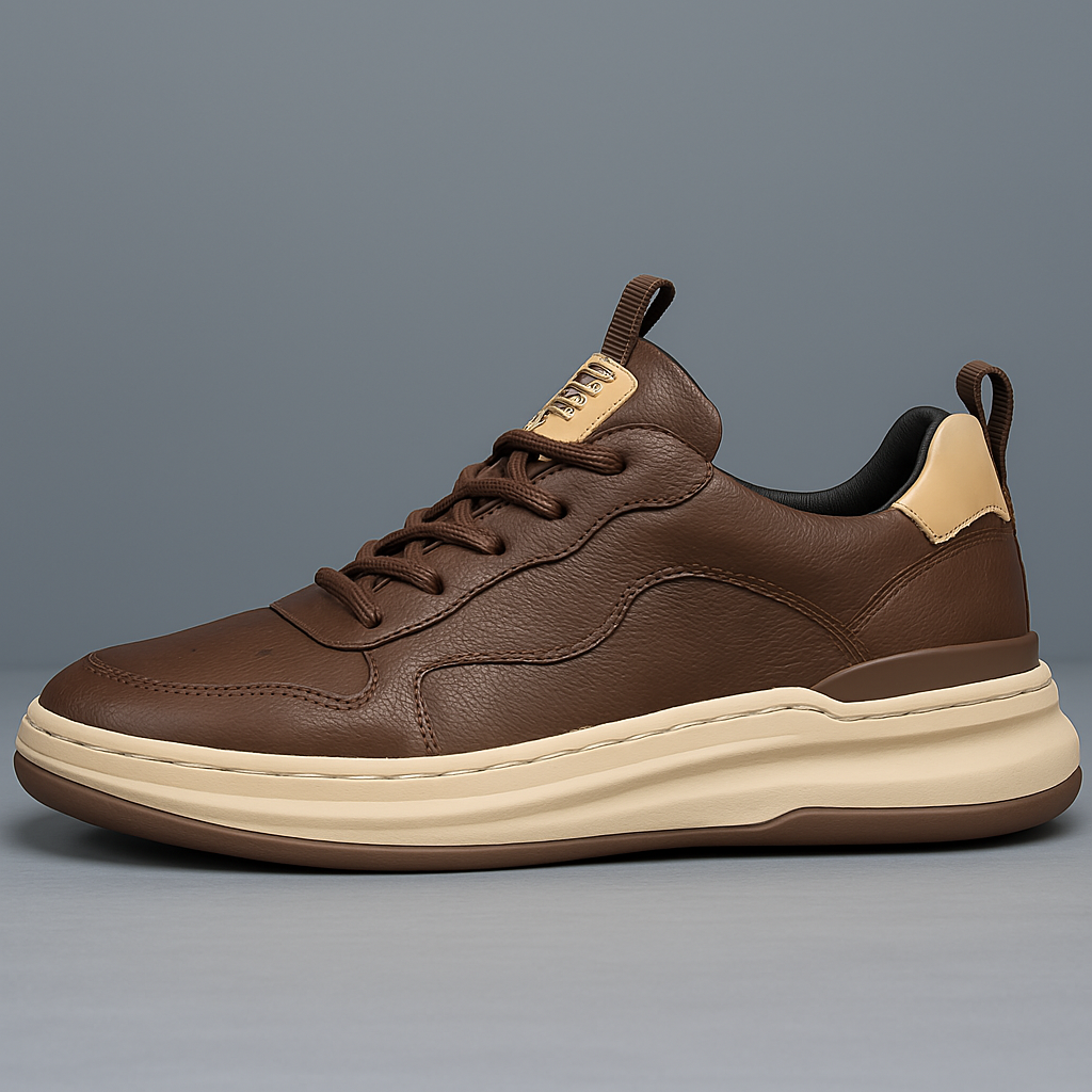 Comfortable Men's Lace-Up Sport Shoes