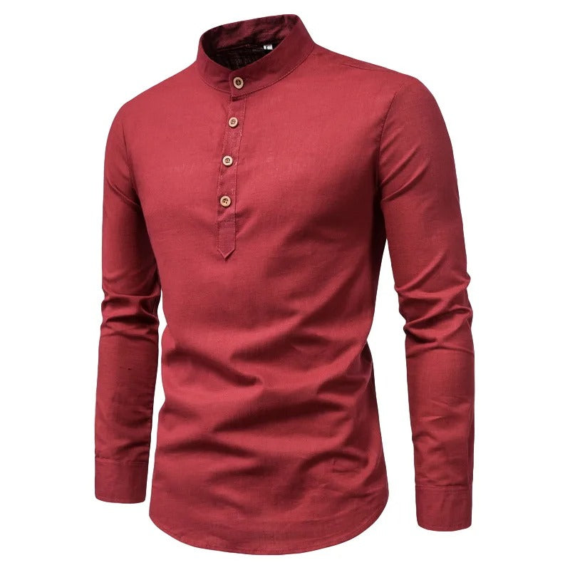 Timeless Elegant Cotton Dress Shirt