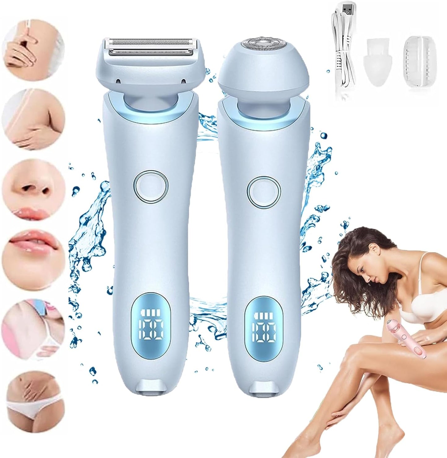 Ultimate Electric Razor: Your Go-To for Effortless Shaving - Perfect for both Wet and Dry Shaving