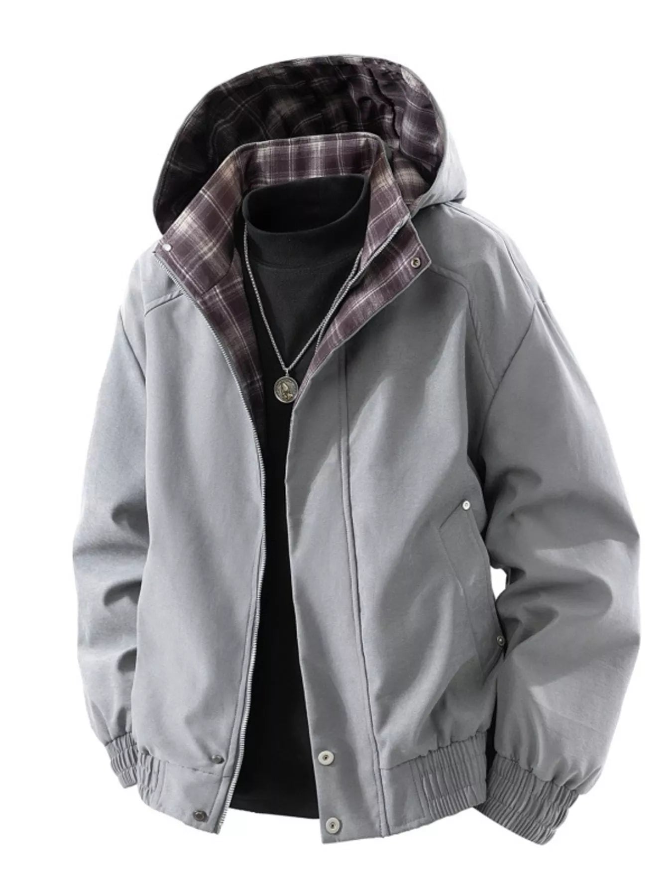 Big Mens Waterproof Hoodie Jacket