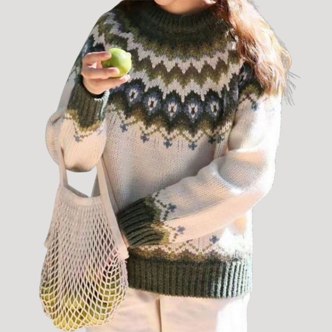 Warm Women's Cable Knit Sweater - Very Soft
