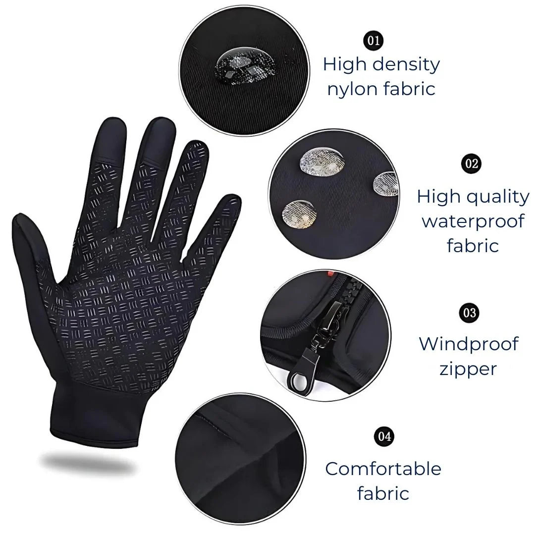 Waterproof Heated Gloves for Men and Women | Insulated Gloves - Touchscreen and Waterproof Gloves