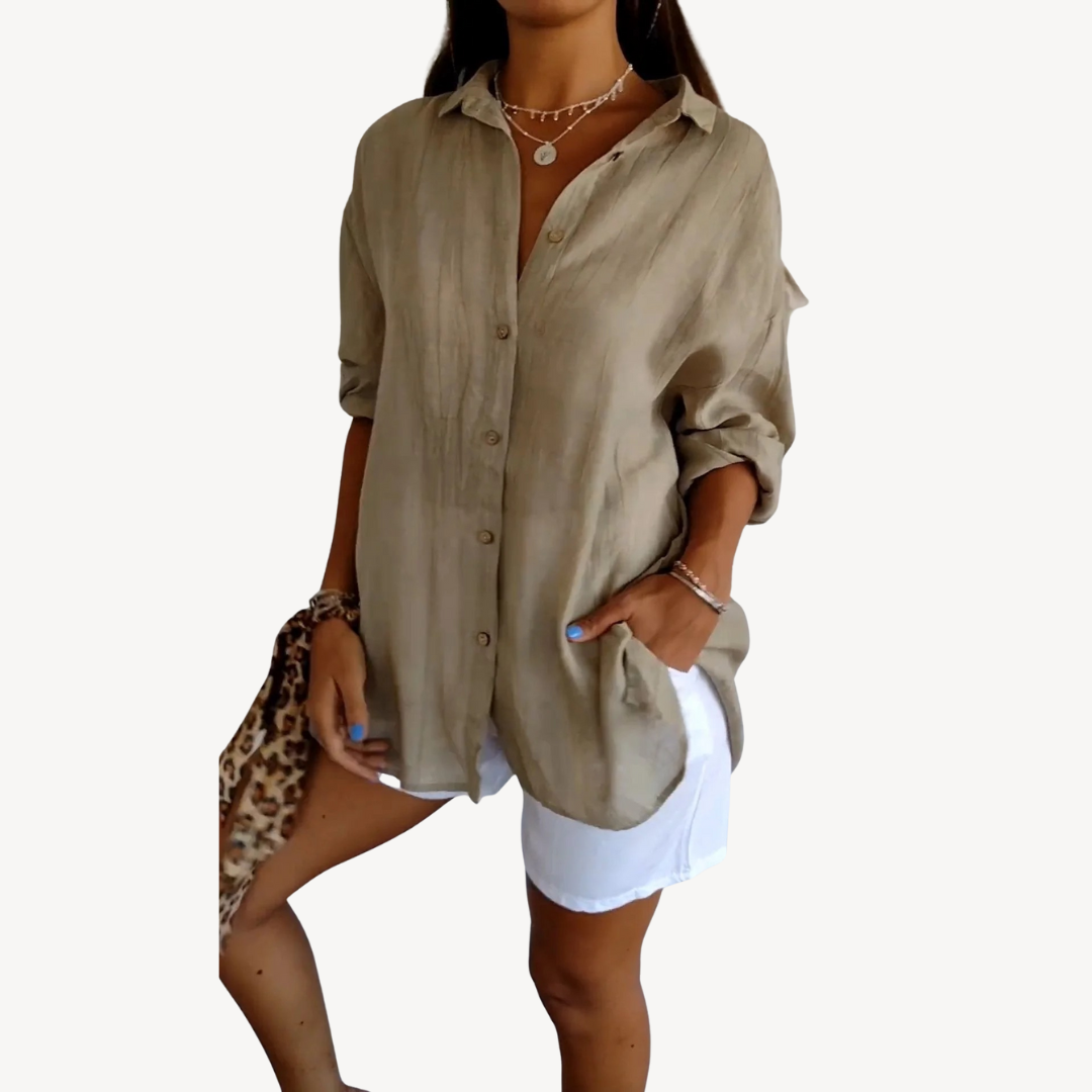 Relaxed Fit Everyday Women's Shirt
