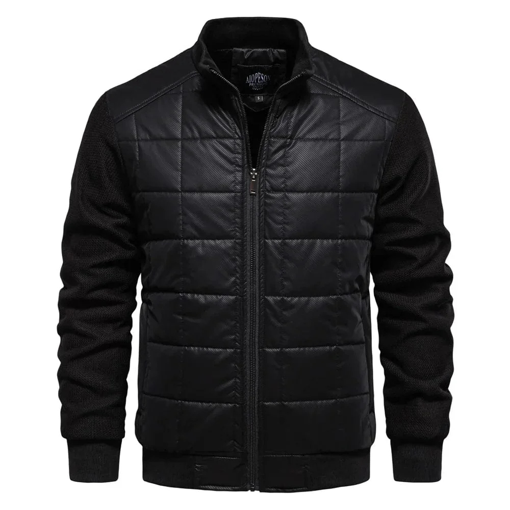 Warm Insulated Full Zip Puffer Coat