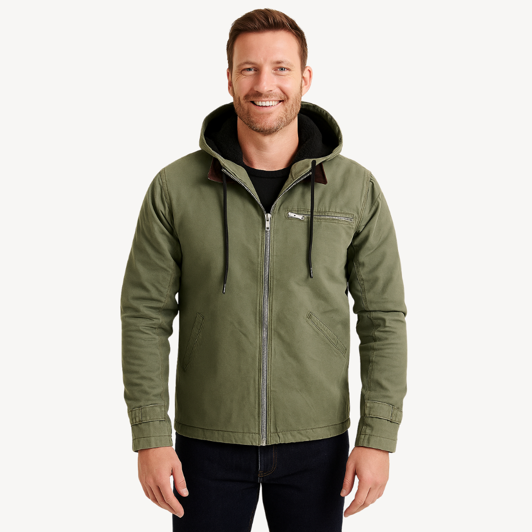 Warm Waterproof Hoodie Coat for Men