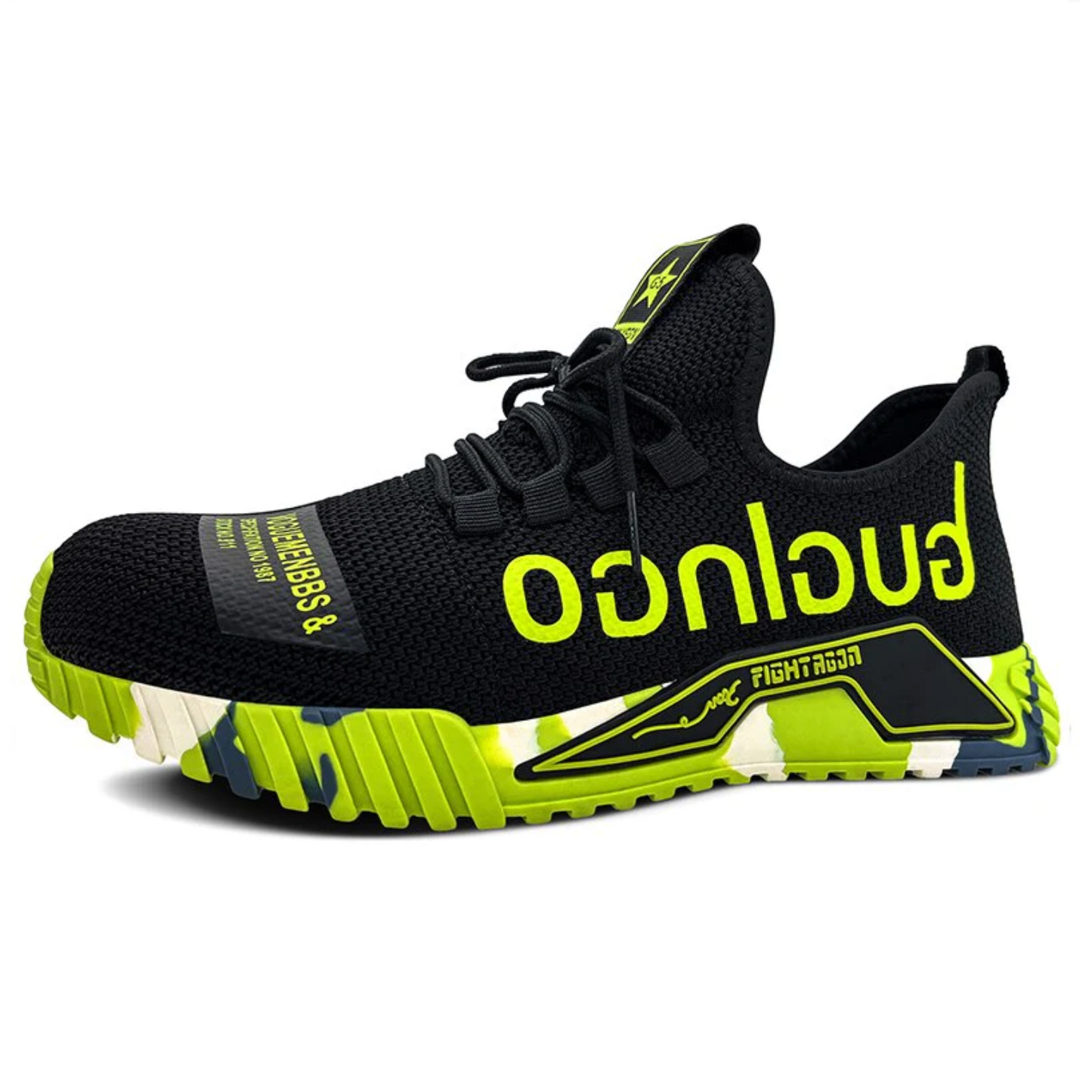 Durable Men's Safety Work Boots - Anti Slip Shoes