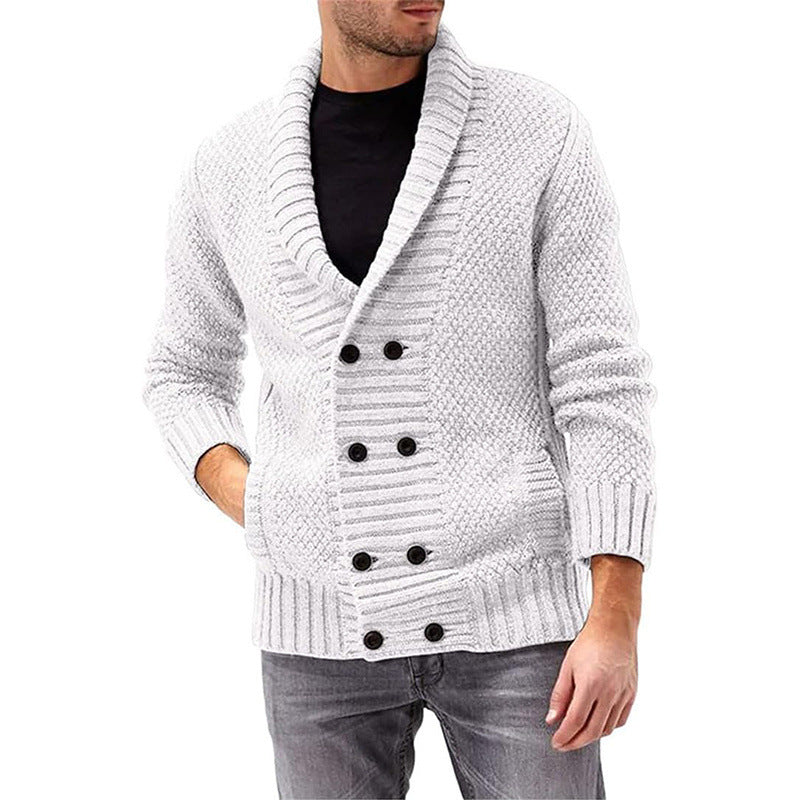 Soft Mens Cashmere Pocket Sweater