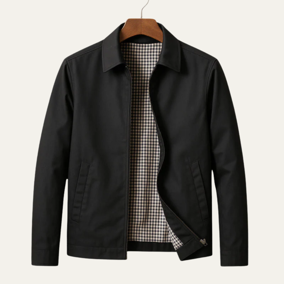 Men's Vintage Zipper Jacket