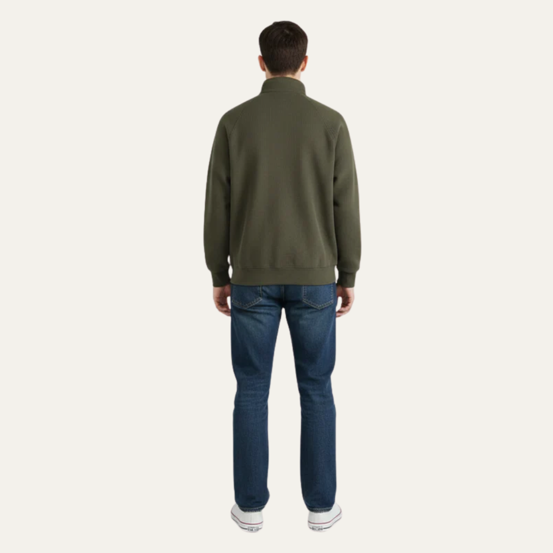 Men's Warm Fleece Pullover Sweater
